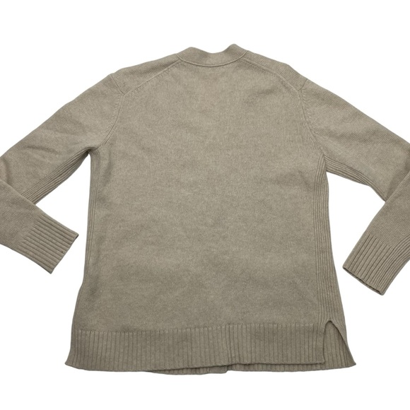 Jenni Kayne Everyday cardigan oatmeal beige SZ-XS pockets wool blend cashmere - Picture 12 of 16